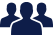navy blue team icon
