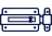 navy blue latches and diamond plate logo