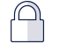 navy blue security solutions icon